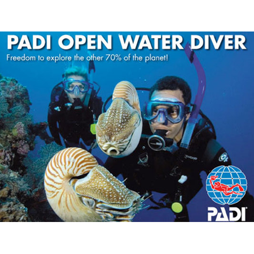 PADI Open Water Diver REFERRAL-PRIVATE